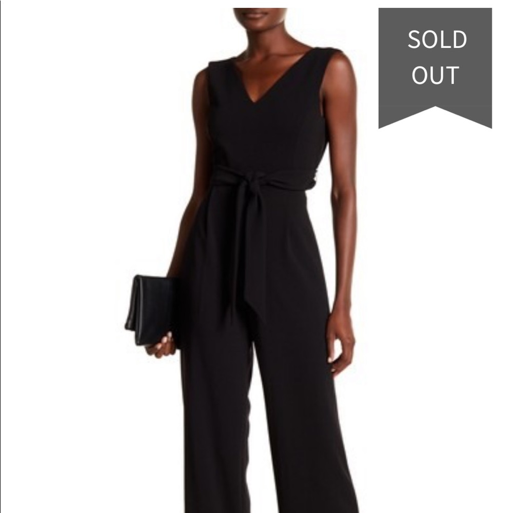 Sleeveless Black Calvin Klein Jumpsuit
